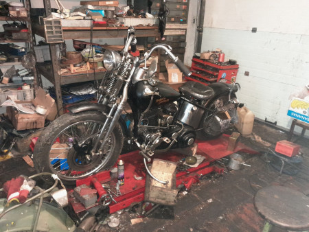 Harley Davidson 750 wlc 1942 s.doklady  